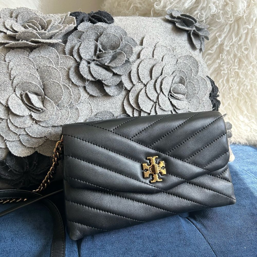 Tory Burch Kira Chevron Leather Crossbody Bag